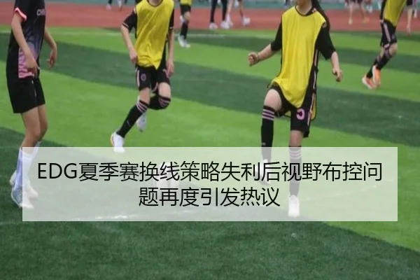 EDG夏季赛换线策略失利后视野布控问题再度引发热议 - HuoHuSPORTS